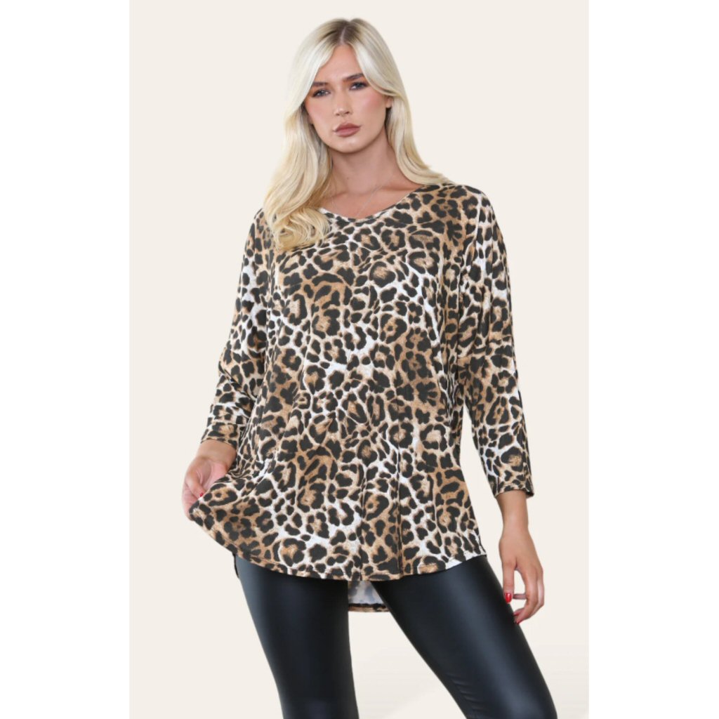 Florence Leopard Print Top